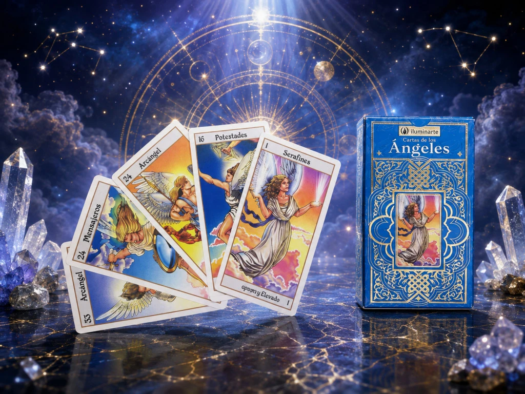 Tarot Ángeles X80 Cartas-Iluminarte